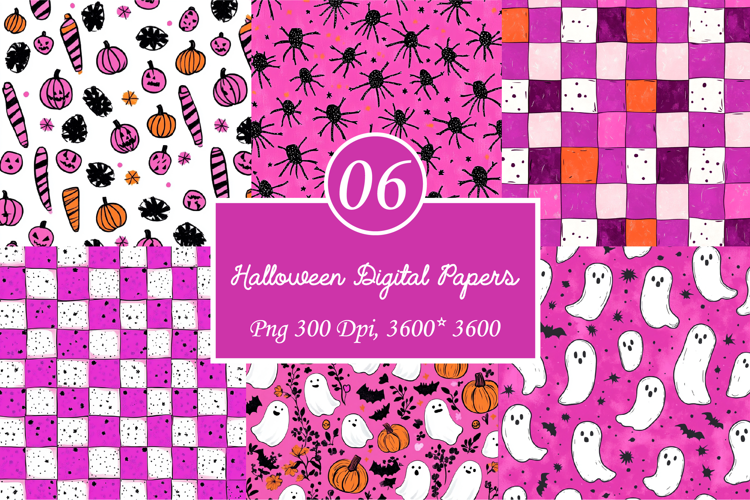 Halloween Digital Papers, spooky Background
