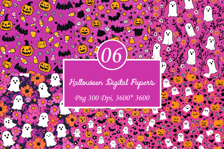 Halloween Digital Papers, spooky Background