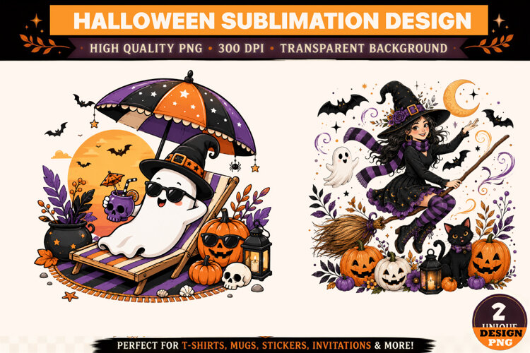 Halloween Clipart,Halloween Sublimation,Halloween png example image 1