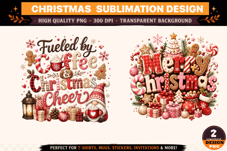 Christmas Faux Yarn Sublimation Design,Christmas png