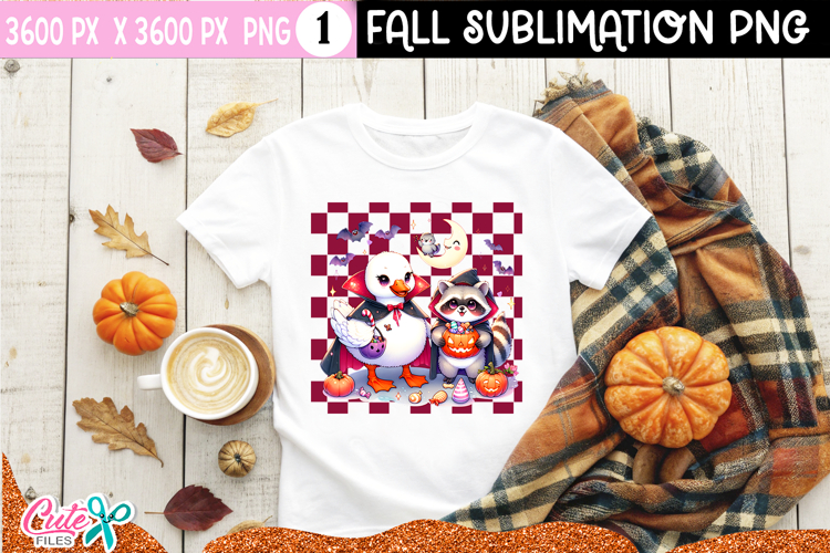 Dracula Goose PNG Sticker | Print & Cut Design