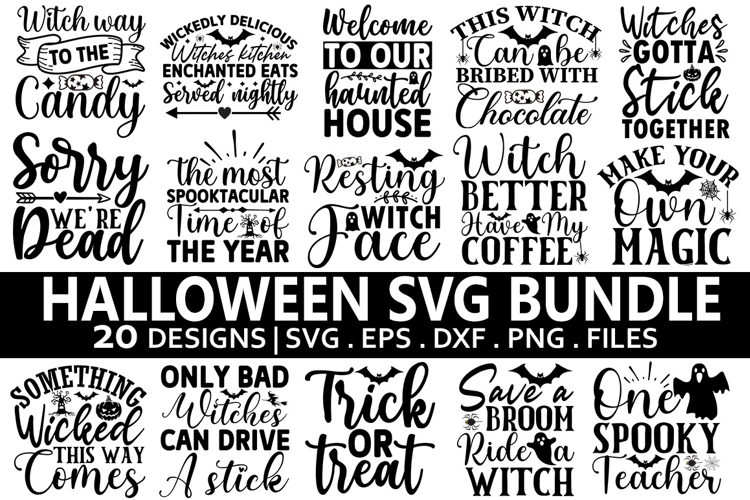 Halloween SVG Bundle - Halloween Design