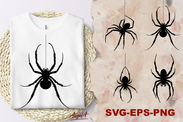 Spider Silhouette Image 2