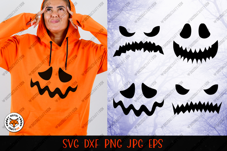 Halloween Faces Svg Image 3
