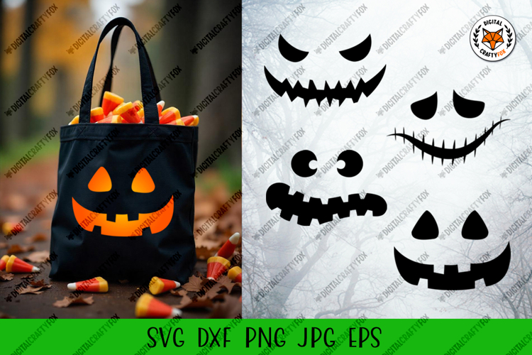 Halloween Faces Svg Image 4