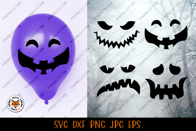 Halloween Faces Svg Image 24