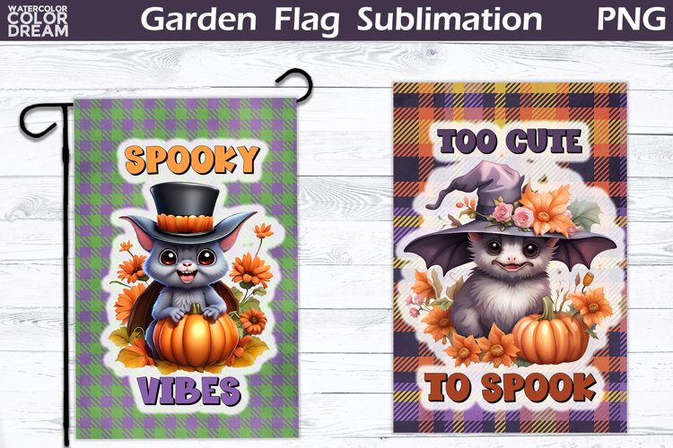 Halloween Garden Flag | Halloween Spooky Garden Flag