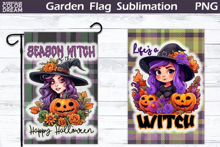 Halloween Garden Flag | Halloween Spooky Garden Flag
