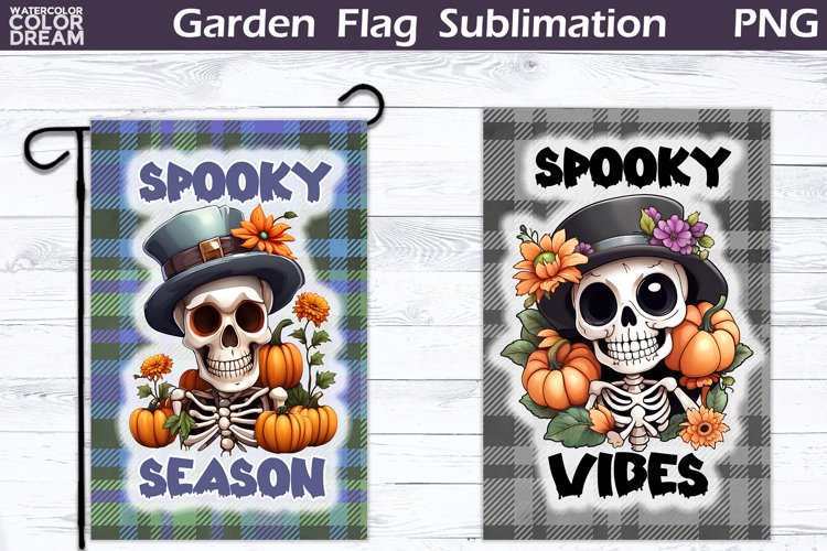 Halloween Garden Flag | Halloween Spooky Garden Flag