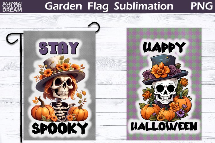 Halloween Garden Flag | Halloween Spooky Garden Flag