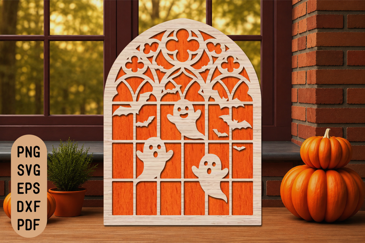 Halloween Ghost Gothic Laser Cut