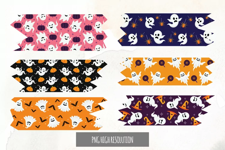 Halloween Ghost Patterned Tape