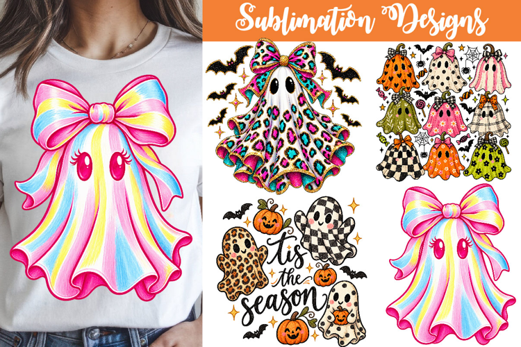 Halloween Ghost Sublimation PNG, Tis the Season Ghost Png
