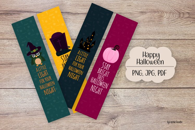 Halloween Glow Stick Tags, Halloween Decor, Kids Halloween
