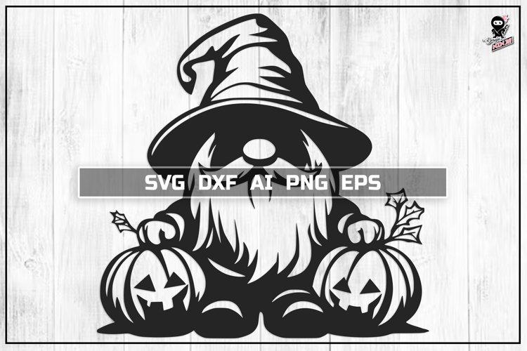 Halloween Gnome SVG, Pumpkins Cut file PNG DXF