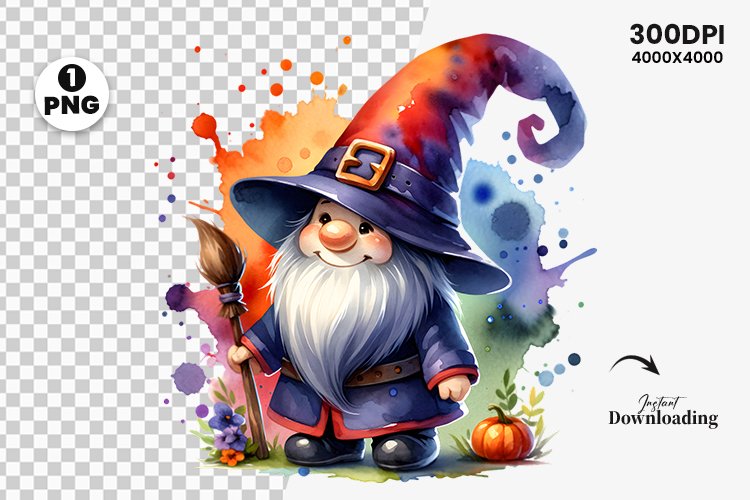 watercolor halloween clipart