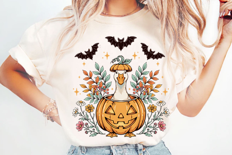 Halloween Goose Sublimation PNG Designs