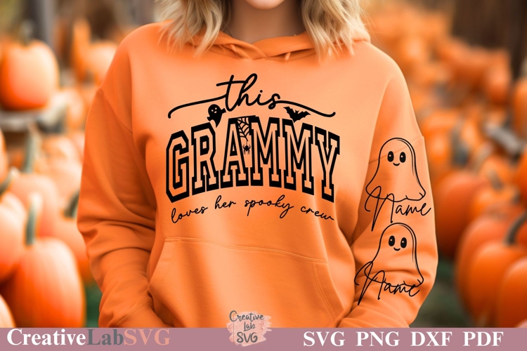 This Grammy Loves Her Spooky Crew, Grammy Halloween SVG