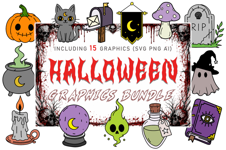 Halloween Graphics Bundle