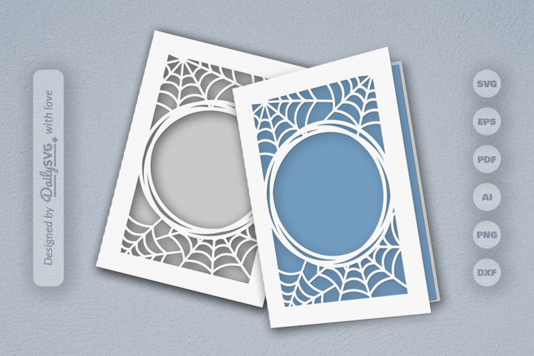 Halloween Greeting Card SVG