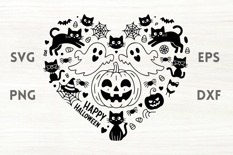Black Heart Svg Image 7
