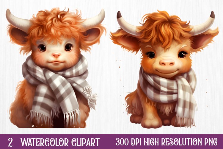 Halloween Highland Cow Clipart Sublimation, Halloween PNG