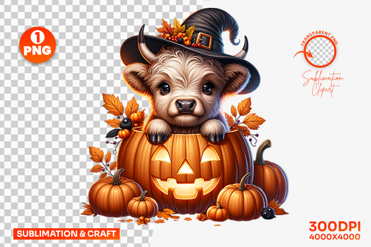 Highland Cow Clipart Image 16