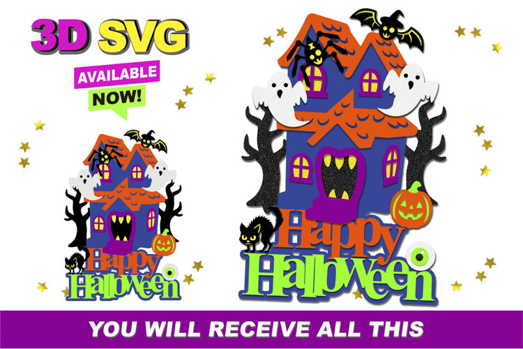 Haunted House Clipart Image 16