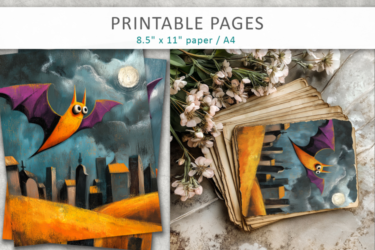 grunge halloween pages, cute halloween