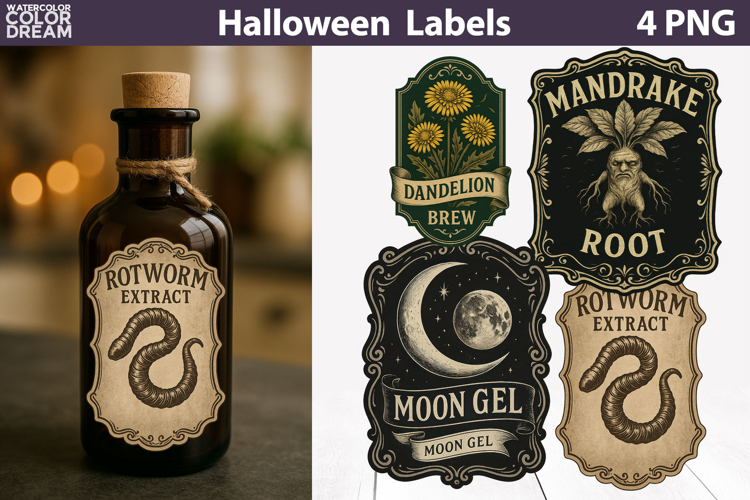 Vintage Apothecary Labels Image 22
