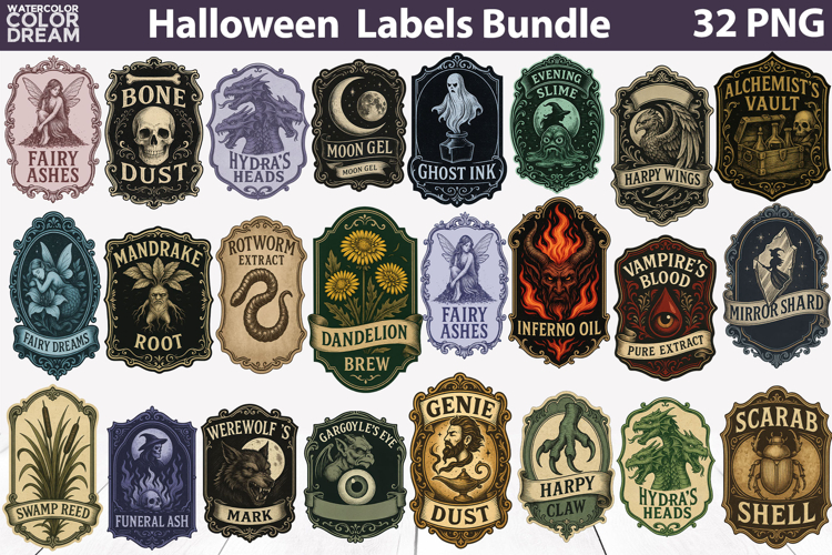 Vintage Apothecary Labels Image 11