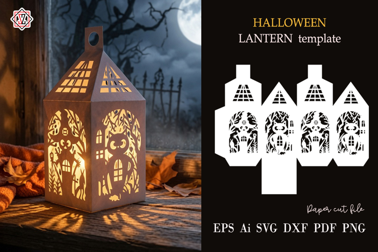 Halloween Lantern Template_3