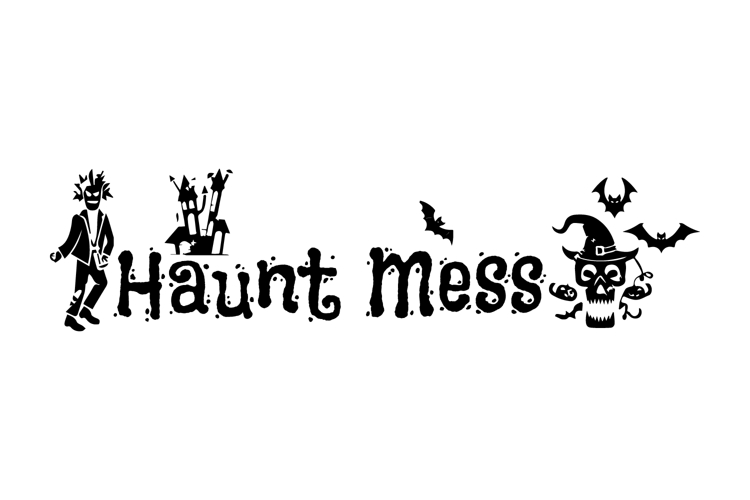 Halloween lettering quote typography printing vector