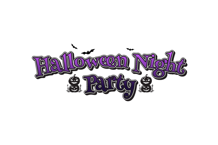 Halloween lettering typography creative vector eps 10