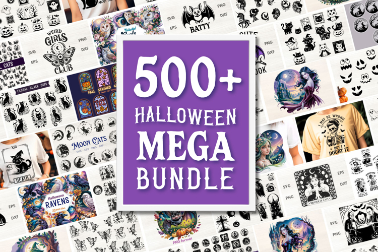 Halloween MEGA Bundle | more than 500 SVG items
