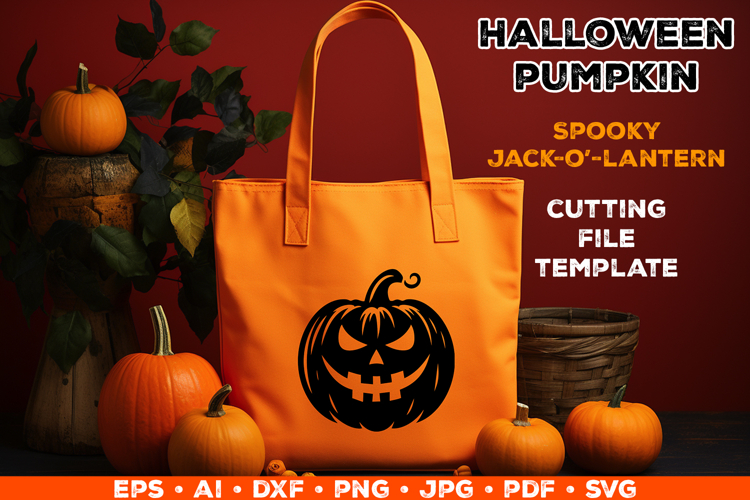  Scary Pumpkin Face SVGs Image 4