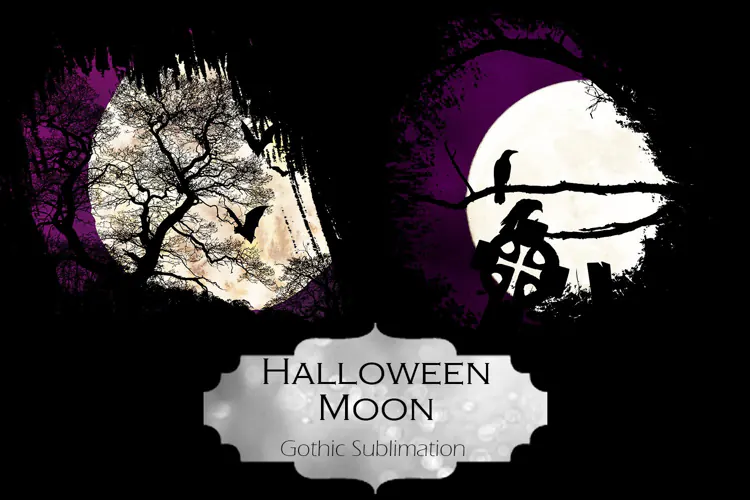Halloween Full Moon - Sublimation