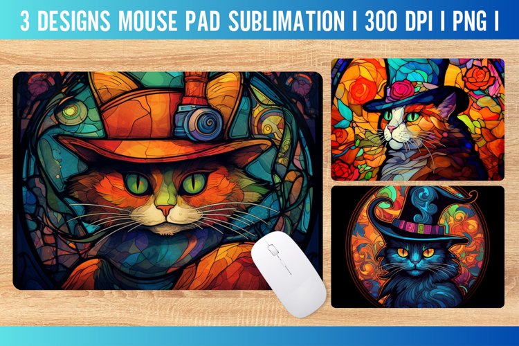 Halloween Mouse Pad Sublimation PNG I Mouse Pad