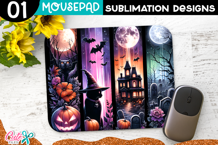 Halloween Mouse Pad Sublimation