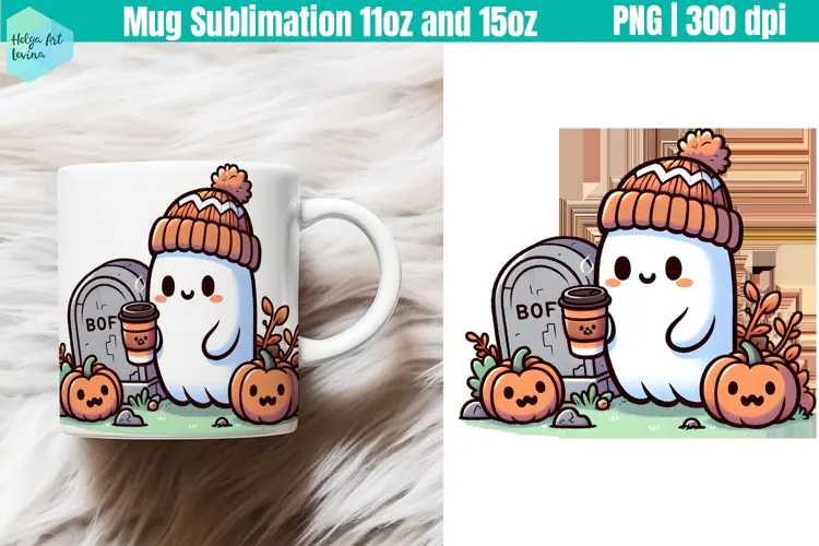 Halloween Mug Sublimation 11OZ and 15OZ
