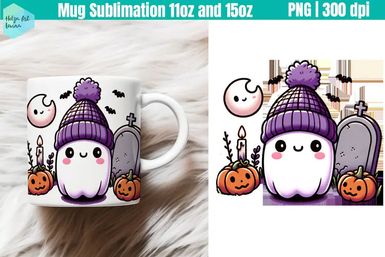 Halloween Mug Sublimation 11OZ and 15OZ