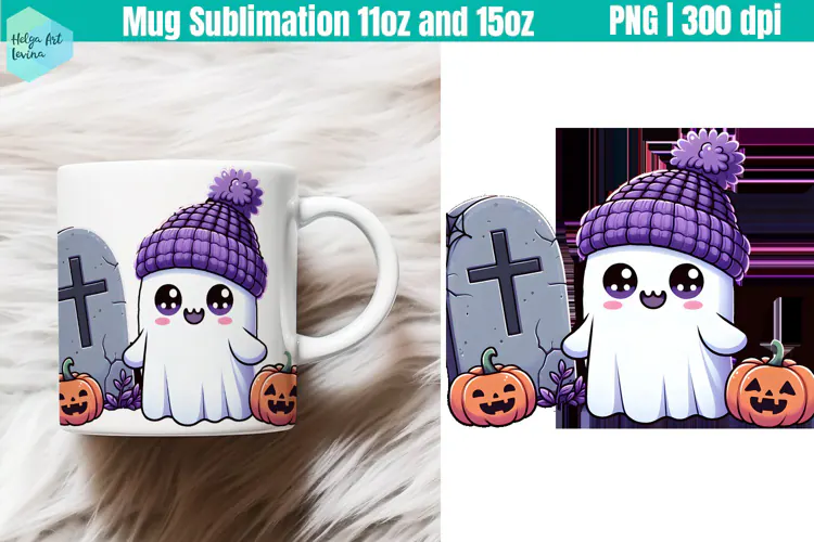 Halloween Mug Sublimation 11OZ and 15OZ