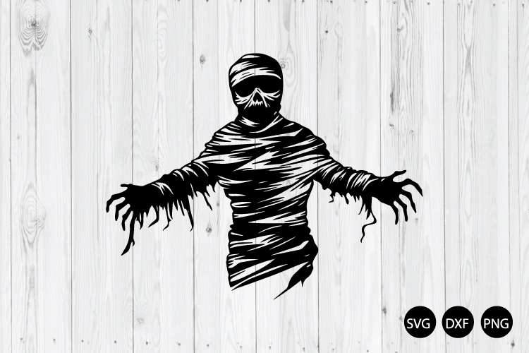 Halloween Mummy SVG, Halloween SVG