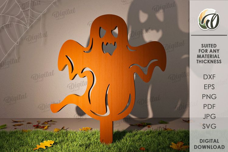 Halloween ghost svg Image 5