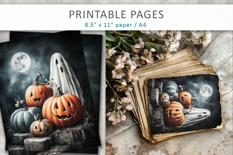 Halloween Scrapbook Paper
