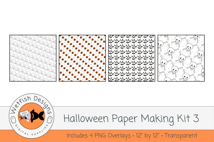 Halloween Paper Making Kit 3
