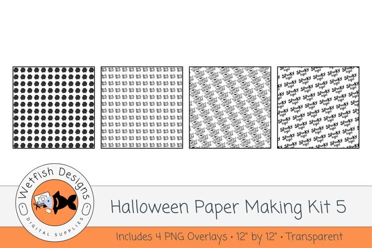 Halloween Paper Making Kit 5 example image 1