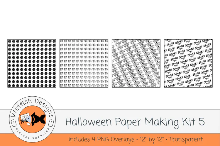 Halloween Paper Making Kit 5