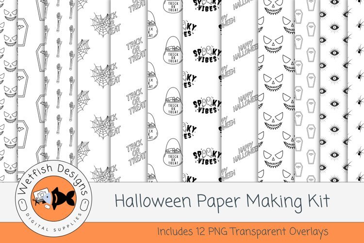 Halloween Paper Making Kit example image 1
