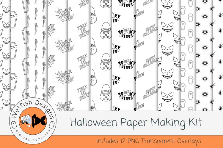 Halloween Paper Making Kit